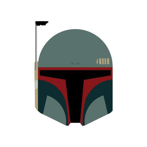 Boba Fett helmet. Star Wars 21981179 Vector Art at Vecteezy