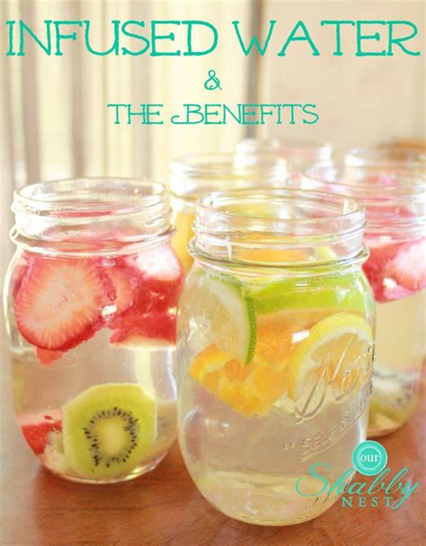 infused water and the benefits! Healthy and delicious! Via ourshabbynest.com (With images ...