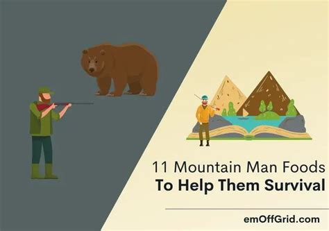 11 Amazing Mountain Man Foods To Help Them Survival