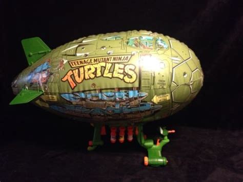 TMNT Turtle Blimp Teenage Mutant Ninja Turtles Mostly Complete | #1040006461