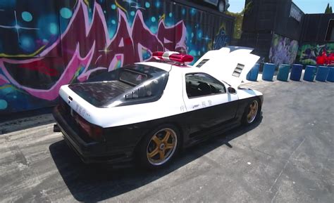 Cop Car-Inspired JDM Mazda RX-7 FC Pulls Some Outlaw Moves at the ...