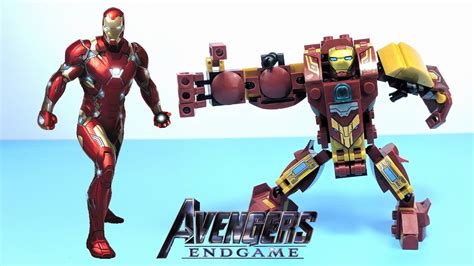 Lego Avengers Endgame: Iron Man's Mecha Brick Set Toys Unboxing & Building | Unofficial Legos ...