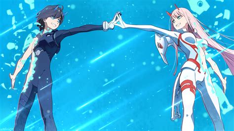 Anime Couple Wallpaper Zero Two And Hiro Wallpaper