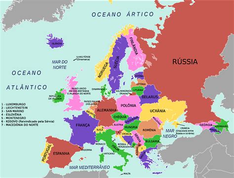 Mapa De Europa Con Nombres Y Capitales 760 | The Best Porn Website