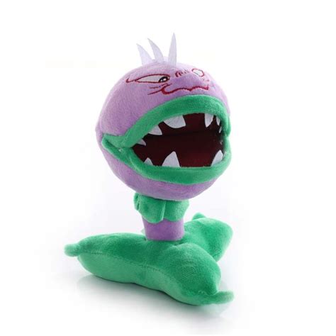 10pcs/lot 13-20cm Plants vs Zombies Plants Plush Stuffed Toys PVZ Peashooter Chomper Cattail ...