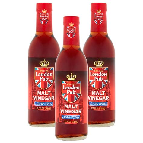 (3 Pack) London Pub: Malt Vinegar, 12.70 fl oz - Walmart.com - Walmart.com