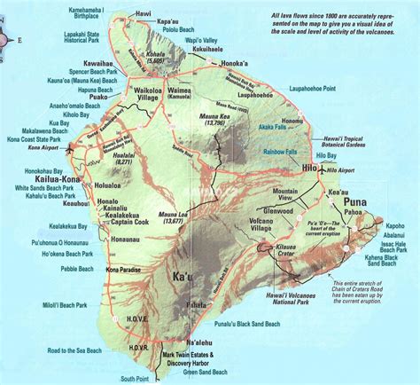 Průvodce po ostrově Big island (Hawaii island) | Havajské ostrovy | MAHALO.cz