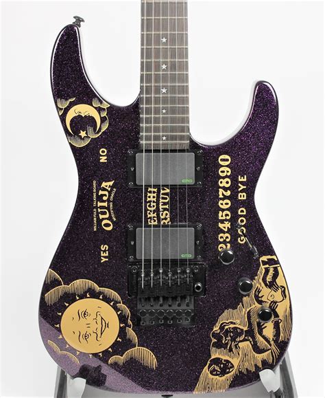 ESP LTD Kirk Hammett Signature Ouija Limited Edition 2019 Purple ...