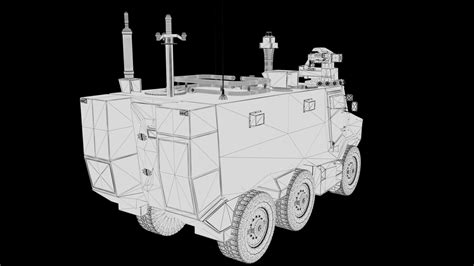 Griffon VBMR - French Army Vehicule 3D model | CGTrader