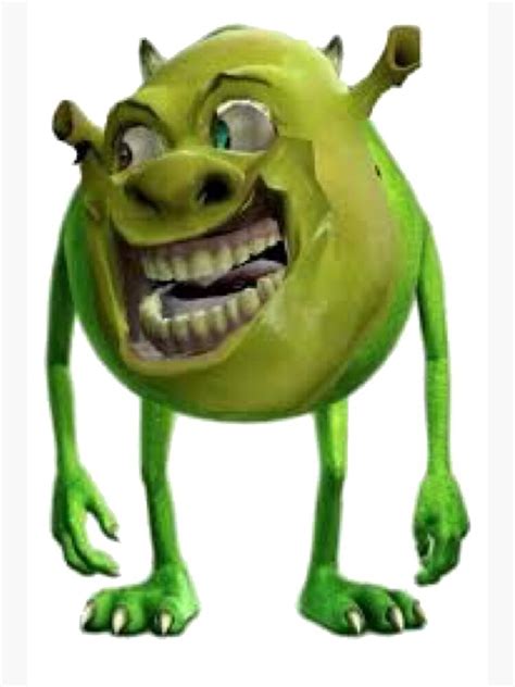 huella varilla cueva shrek mike wazowski meme Segundo grado Mal funcionamiento Cooperación