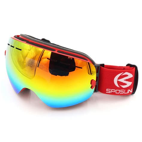 Double Goggles Eyewear Snow Blindness UV Protective Sunglasses Riding ...