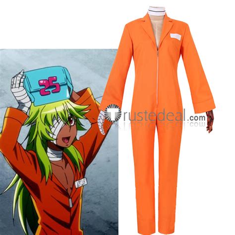 Nanbaka Nico Orange Cosplay Costumes