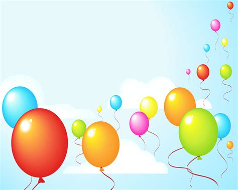 Birthday Balloons Wallpaper - WallpaperSafari