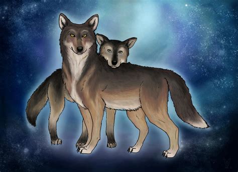 my therian wolf brother by Aerophoinix on DeviantArt