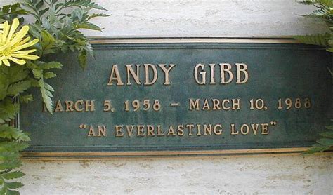 Gravesite Of Andy Gibb - Celebrities who died young Photo (32304441) - Fanpop