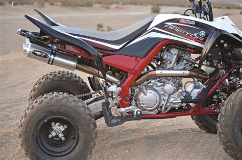 Dirt Wheels Magazine | PRODUCT TEST: Yamaha Raptor 700 Dual Exhaust