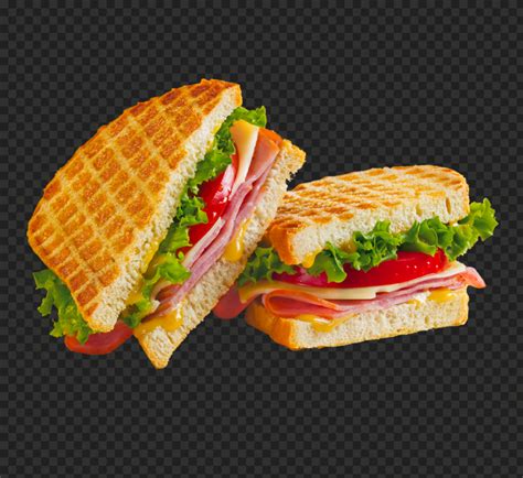 Chicken Ham Cheese Sandwich HD PNG | Citypng