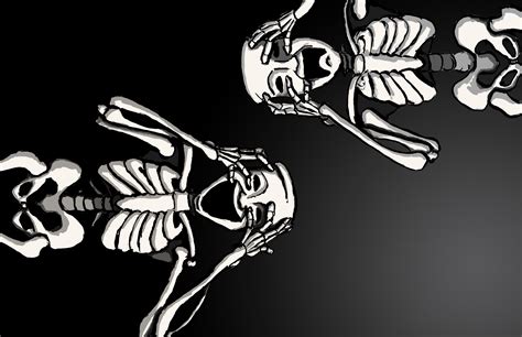 Scary Skeleton Wallpaper - WallpaperSafari