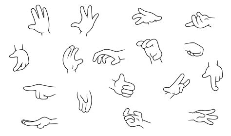 How To Draw Cartoon Hands