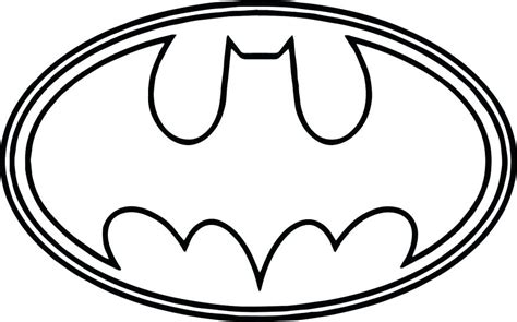 batman outline Batman logo coloring page outline jpg – Clipartix