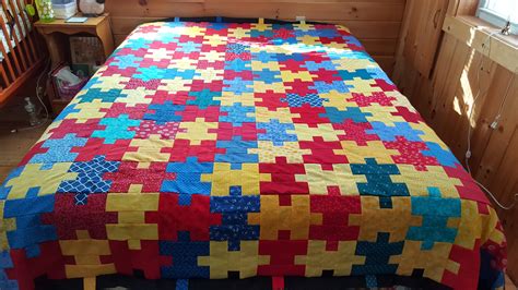 Jigsaw Puzzle Quilt Pattern PDF File | Maine Quilt Company