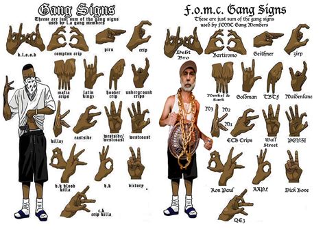 FOMC GANG SIGNS | Flickr - Photo Sharing!