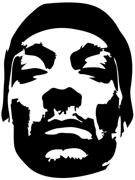 "Snoop Dogg Black Design" by HappyMidget | Redbubble