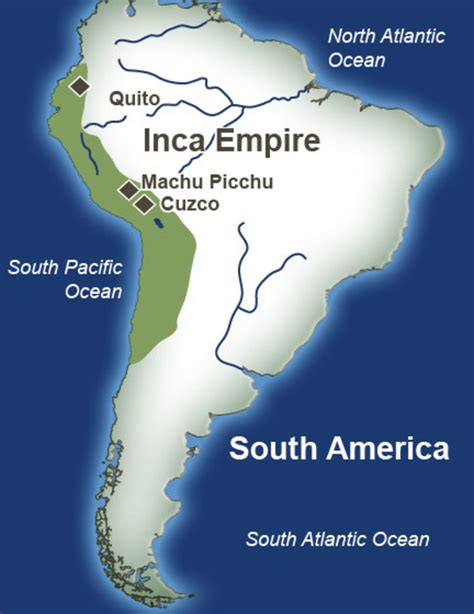 Inca World Map