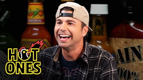 Mark Rober Gives Up on Science While Eating Spicy Wings | Hot Ones - YouTube