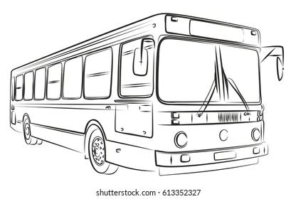 18,451 Bus Sketch Royalty-Free Images, Stock Photos & Pictures | Shutterstock