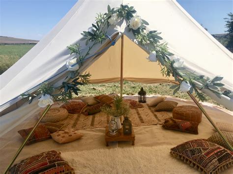 bell tent decor - Google Search | Bell tent interior, Bell tent, Tent decorations