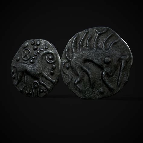 Anglo Saxon Coin - 3D Model by Get Dead Entertainment