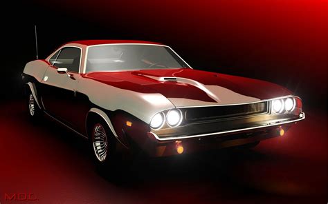 Modified Muscle Cars Wallpaper