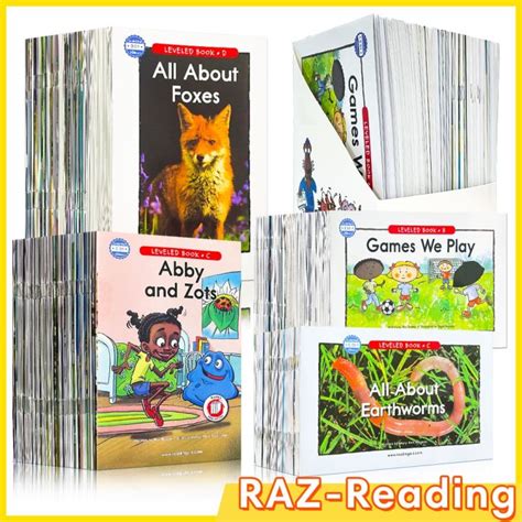 RAZ Reading Book Level Readers Reading Comprehension English Picture ...