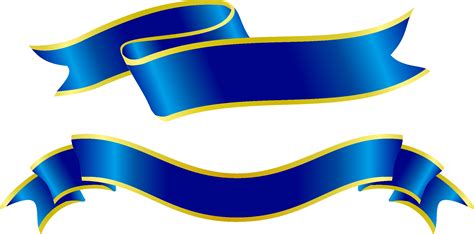 Blue Ribbon Vector at GetDrawings | Free download