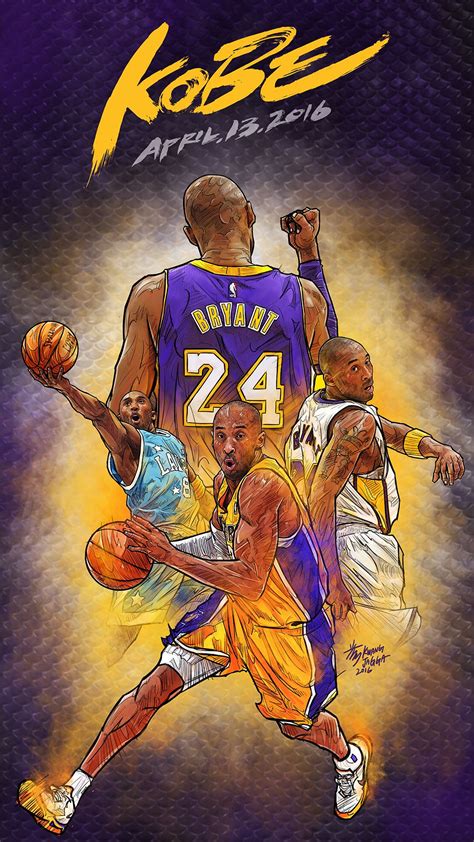 Kobe Bryant Retirement Game Illustration | Arte de basquete, Desenhos de basquete, Papel de ...