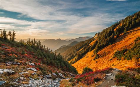 Mountains Scenery Sky North Cascades 4k Wallpaper,HD Nature Wallpapers ...