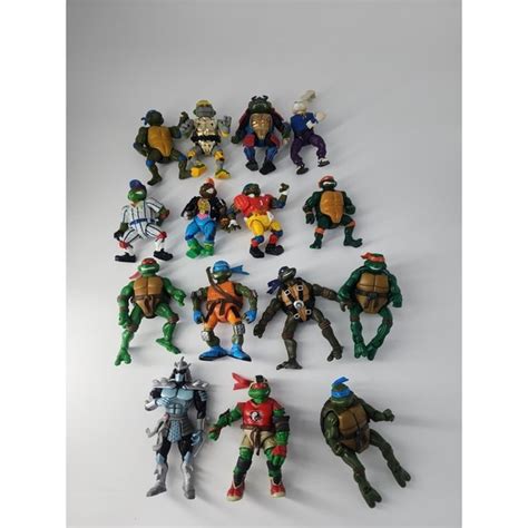 Toys | Teenage Mutant Ninja Turtles Action Figures Lot Of 15 Tmnt Vintage Modern | Poshmark