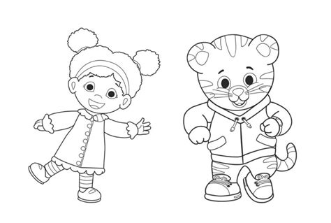 View Daniel Tiger Family Coloring Page Pics - recetaschorisas