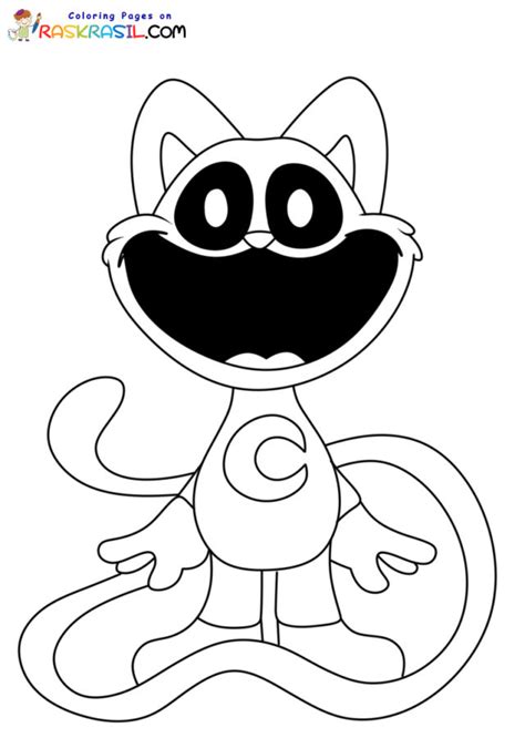 Smiling Critters Coloring Pages