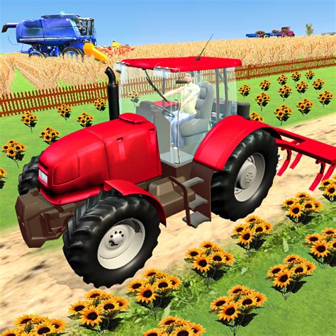 Modern Tractor Farming Simulator: Thresher Games | Play Now Online for Free