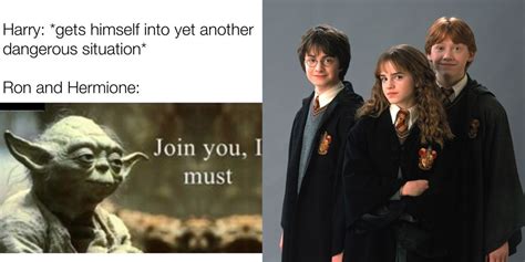 Harry Potter: 10 Memes That Perfectly Sum Up The Golden Trio