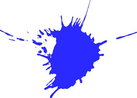 10 Blue Paint Splatters (PNG Transparent) | OnlyGFX.com