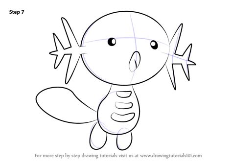 Learn How to Draw Wooper from Pokemon (Pokemon) Step by Step : Drawing Tutorials