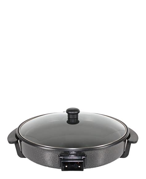 Pineware Round Electric Frying Pan - Black – TheCulinarium