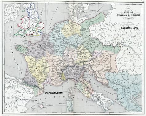 Map Of Carolingian Empire