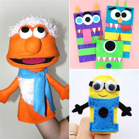 30 Creative DIY Puppet Ideas To Make a Puppet For Your Kids