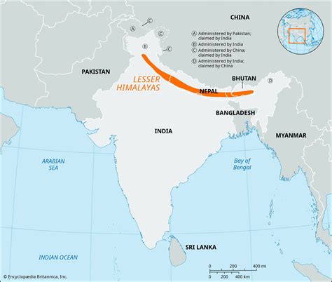 Where Are The Himalayas On A World Map - Cyndie Consolata