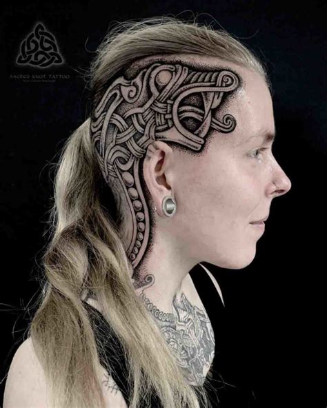 Celtic Knot Tattoo on Head | Best Tattoo Ideas Gallery