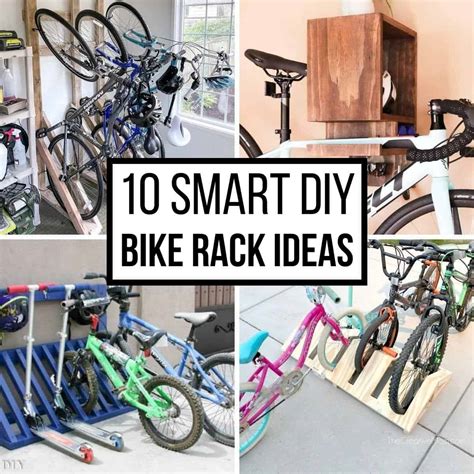 10 Smart DIY Bike Rack Ideas for your Garage - The Handyman's Daughter